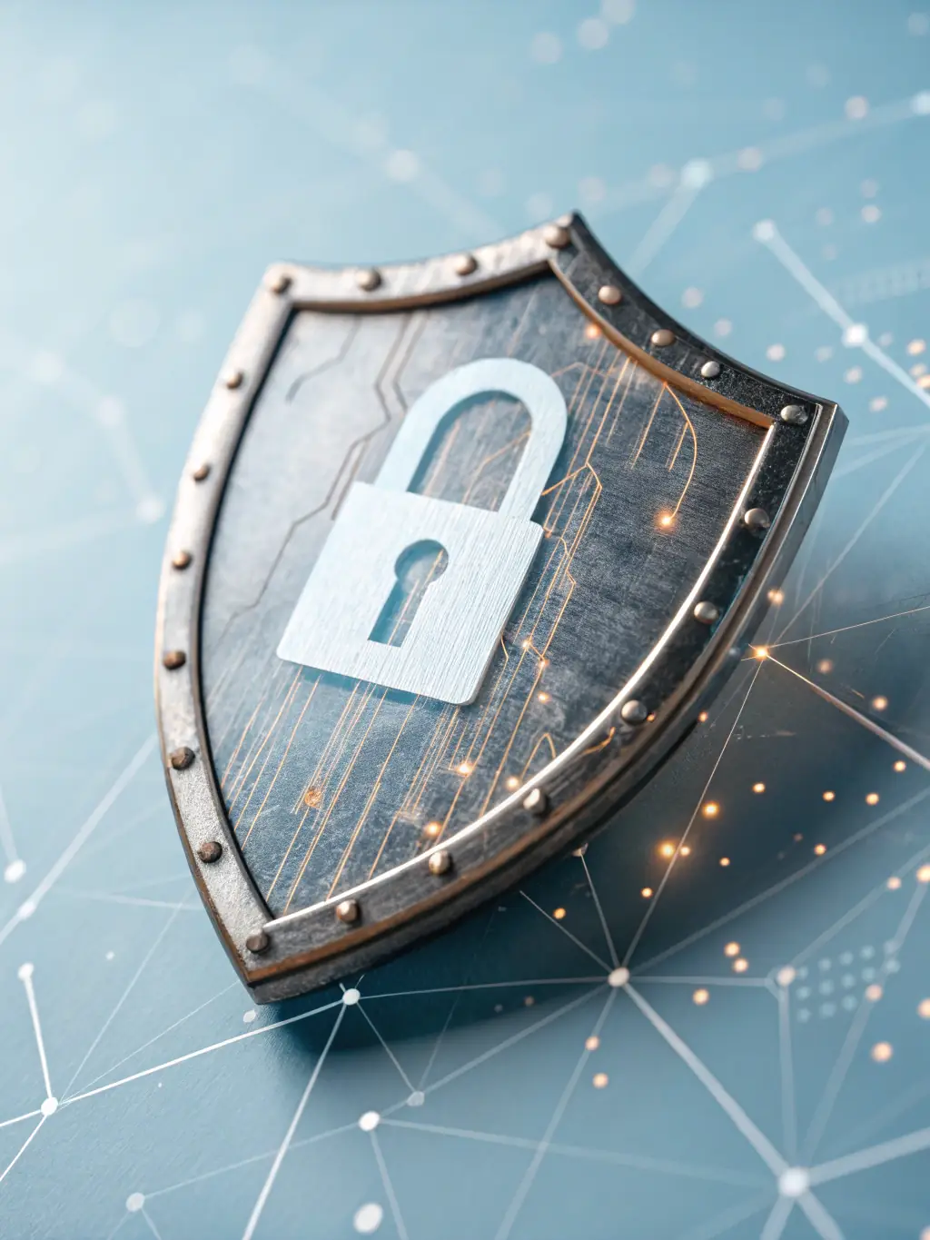 A visual representation of DASTRA PDF Pro's security features, such as password protection and encryption, safeguarding sensitive information within PDF documents.